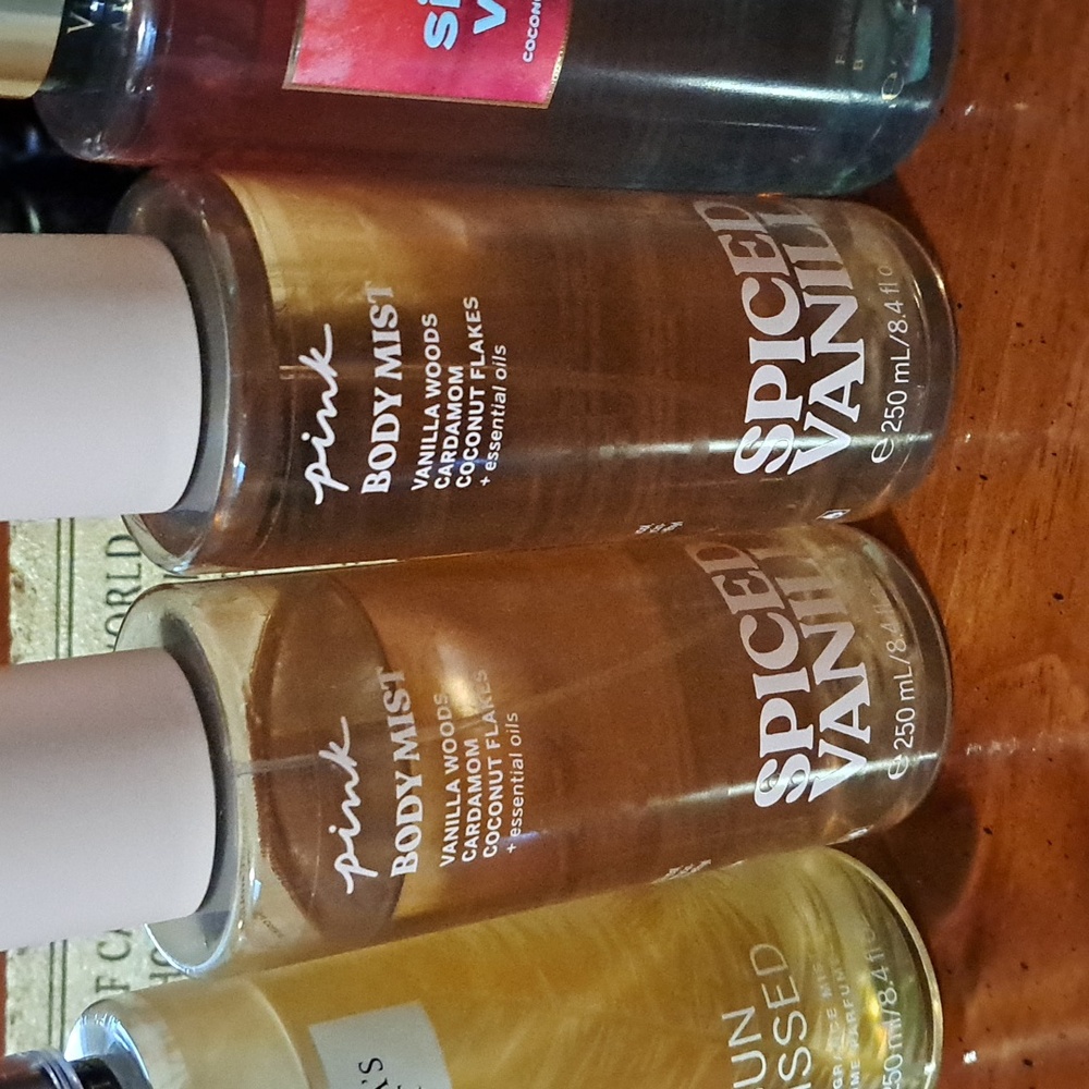 Victoria's Secret Bath & Body Mist Collection - Gold, Brown, Blue, Orange - Picture 3 of 5